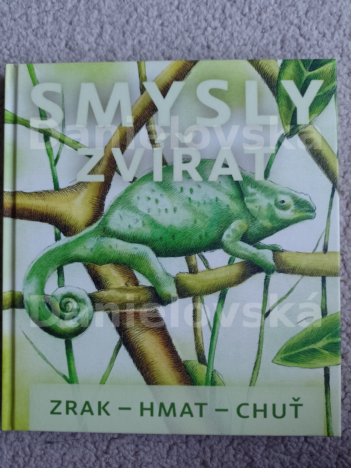 Smysly zvířat II. - zrak, hmat, chuť, ilustrace